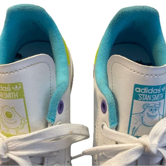 Adidas Monsters Inc. x Stan Smith Mike & Sully Kids Size 5.5 Disney X Adidas - Picture 9 of 9